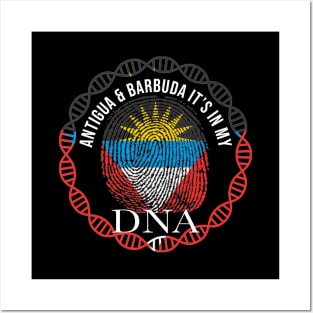 Antigua And Barbuda Its In My DNA - Gift for Antiguan or Barbudan From Antigua And Barbuda Posters and Art